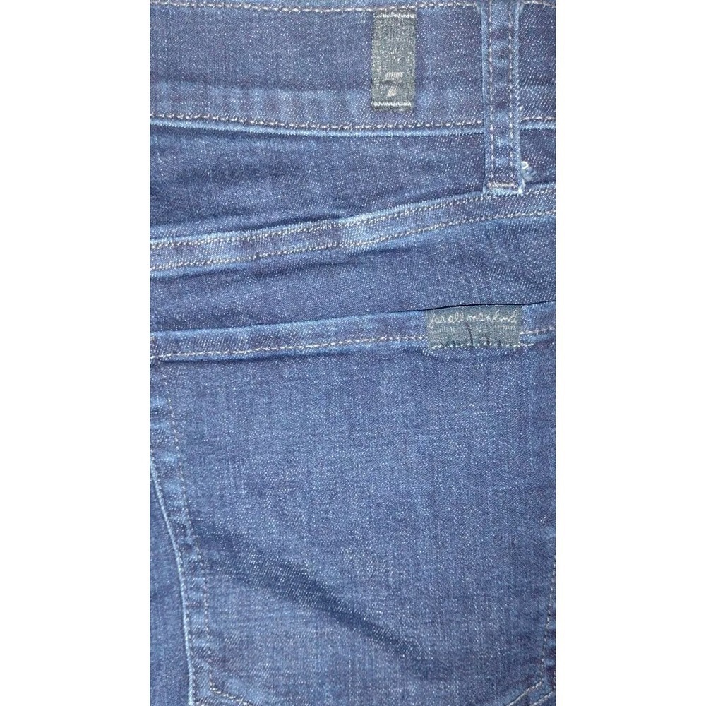 7 For All Mankind Men's Straight-Leg Jean Slimmy  Los Angeles Dark Size 31x33 - Picture 3 of 9